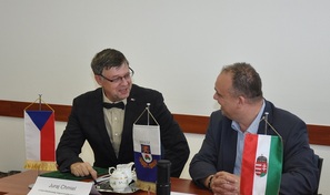 Városunkban tett látogatást Papp Gábor polgármester meghívására Jurij Chmiel, a Cseh Köztársasá...